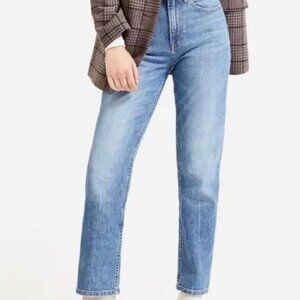 Size 26/2 Everlane High Rise Straight Jeans Ankle Length ($98 MSRP)